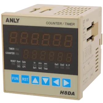 Panel Mount Digital Timer & Counter 100-240VAC/DC H8DA Anly