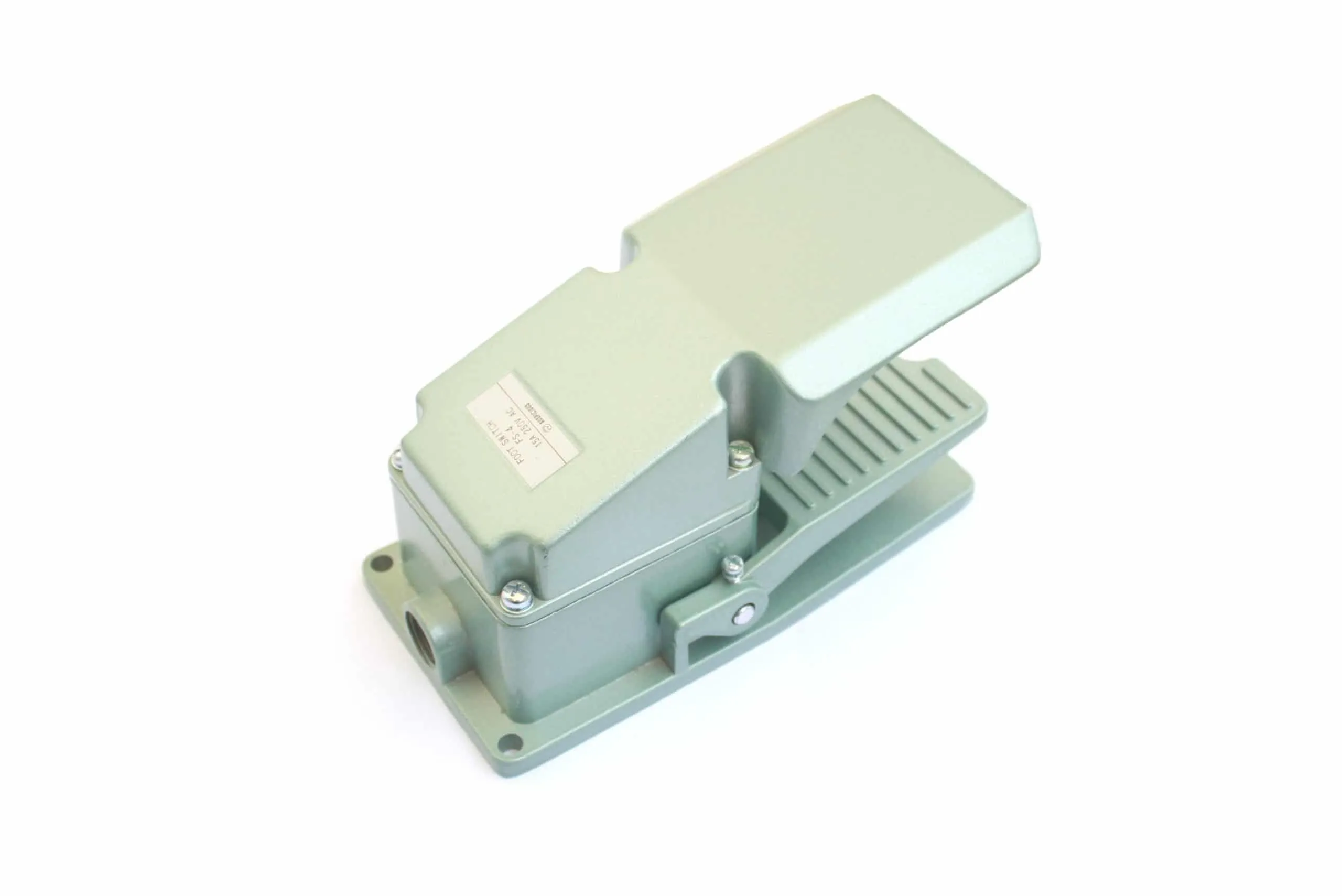 FS4 Industrial Foot Switch 15A 250V Metal Body Auspicious