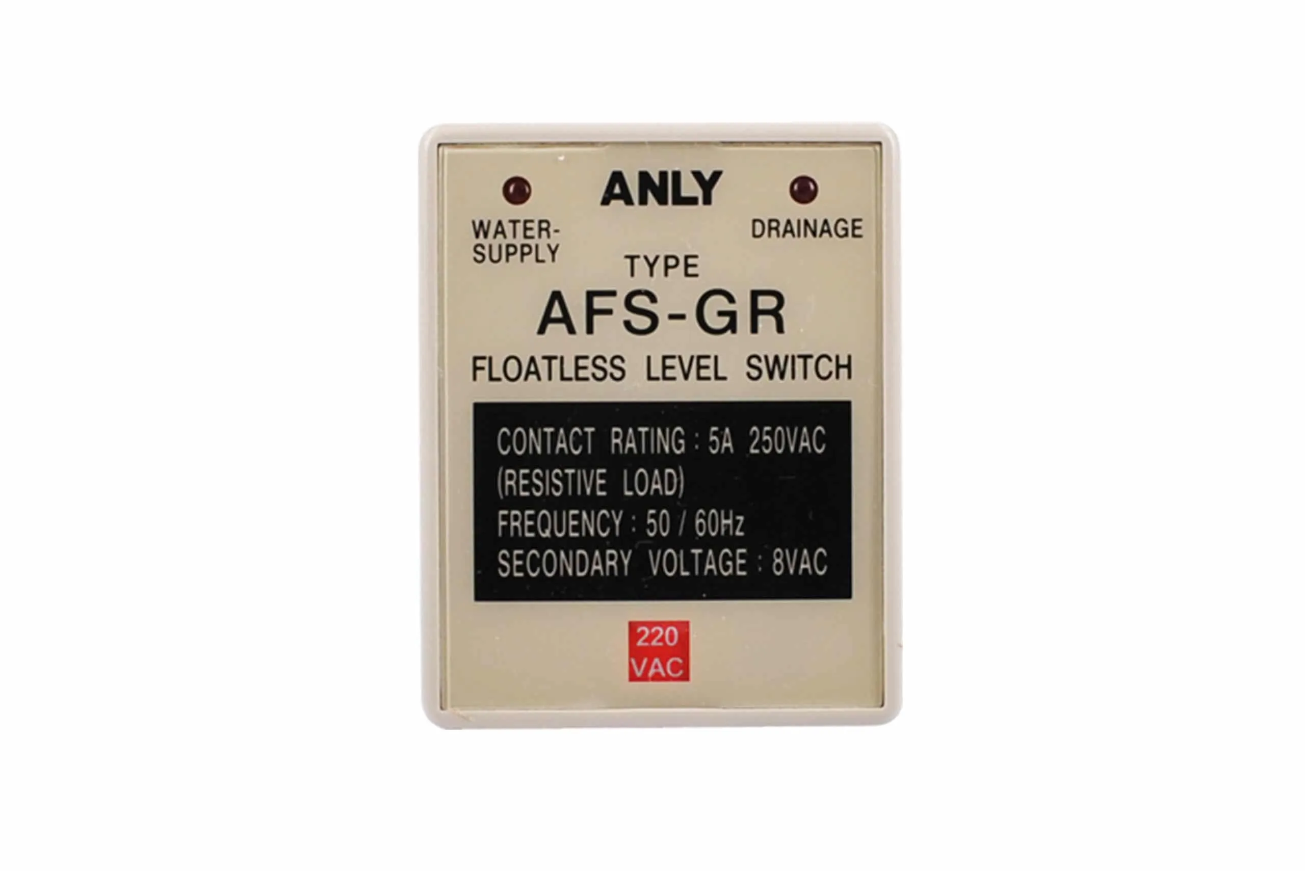 Floatless Relay 8 Pin Round 220V Model: AFS-GR Anly