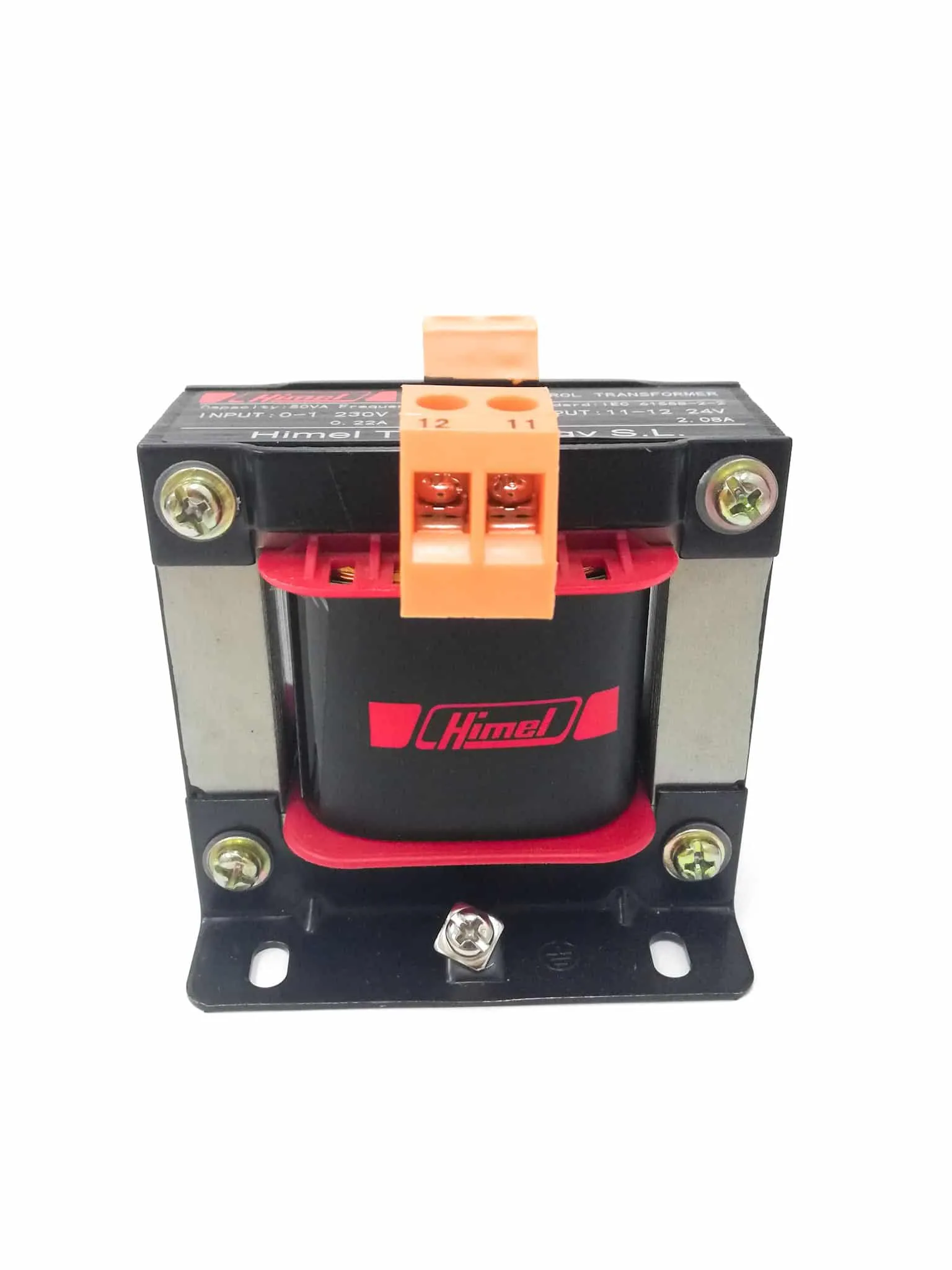 24VAC 50VA Transformer Panel Mount Model: HBK00050E9 Himel