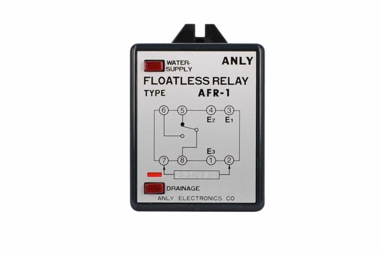 Floatless Relay 8 Pin Round 220VAC Model: AFR-1 Anly