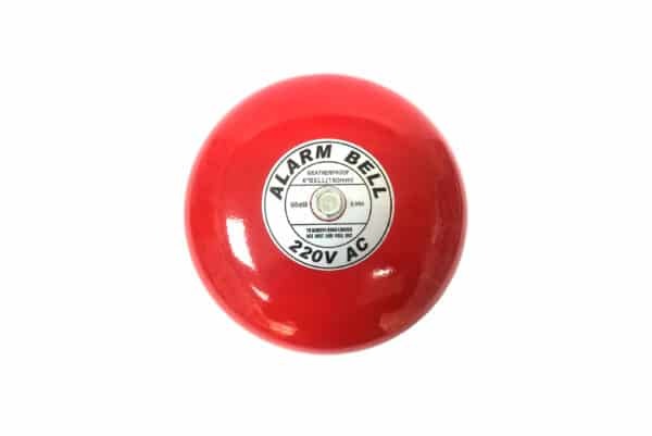Alarm Bell 220V 6 Inches 95db Weatherproof Red BL-150 Auspicious