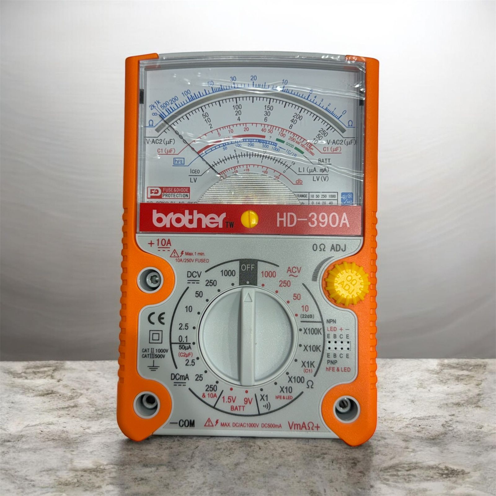 Brother HD-390A Professional Analog Multimeter