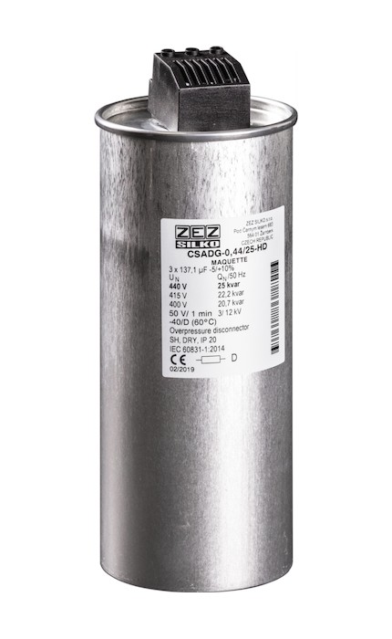 Power capacitors LV Low voltage ZEZ SILKO